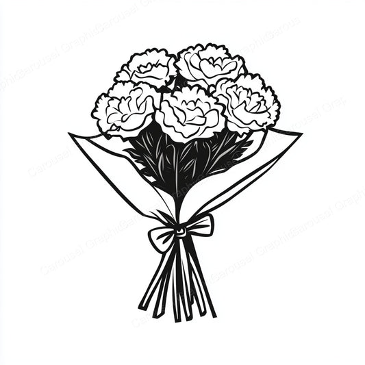 Carnation Vector Graphic preview