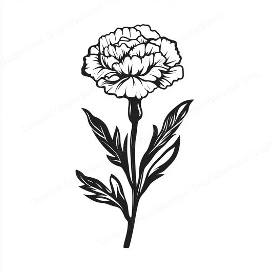 Carnation Vector Graphic preview