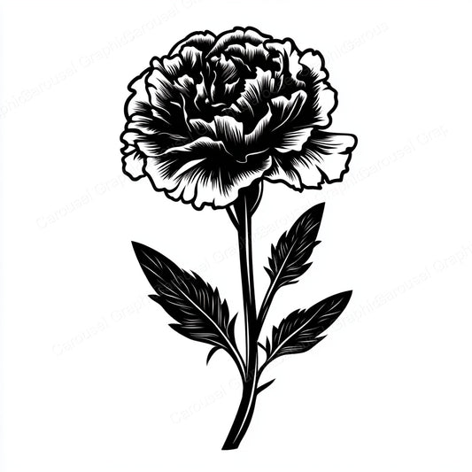 Carnation Vector Graphic preview