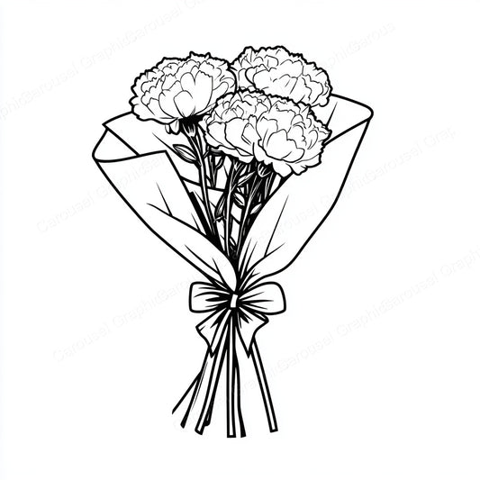 Carnation Vector Graphic preview