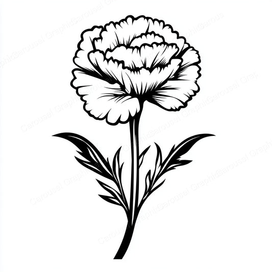 Carnation Vector Graphic preview