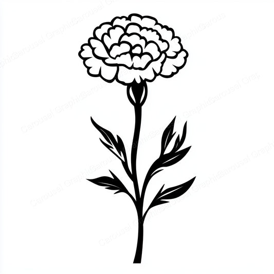 Carnation Vector Graphic preview