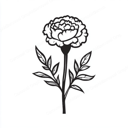 Carnation Vector Graphic preview