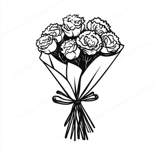 Carnation Vector Graphic preview