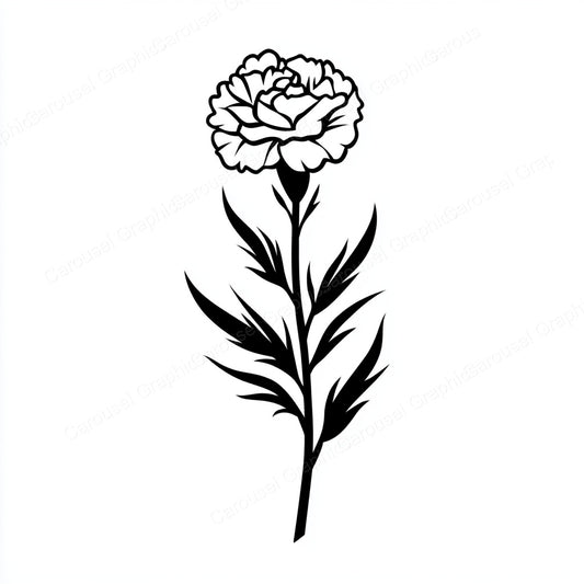 Carnation Vector Graphic preview
