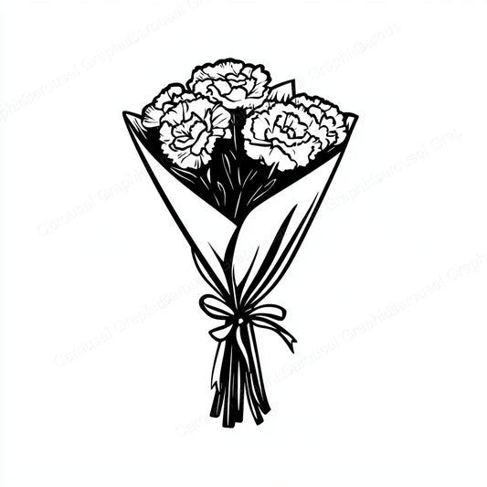 Carnation Vector Graphic preview