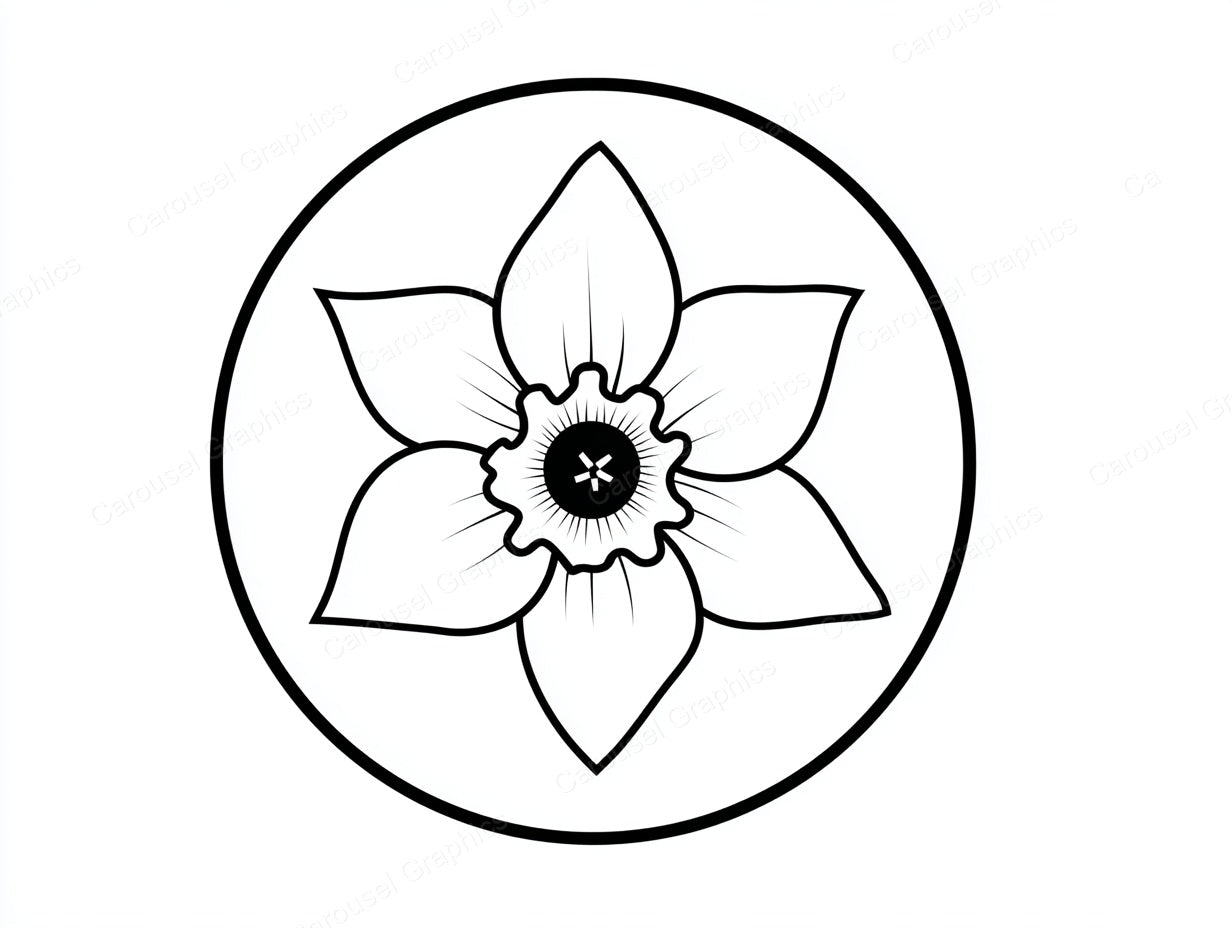 Daffodil Vector Graphic preview