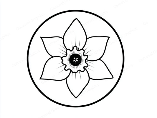 Daffodil Vector Graphic preview