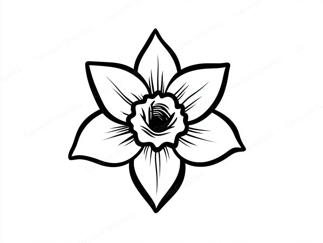 Daffodil Vector Graphic preview