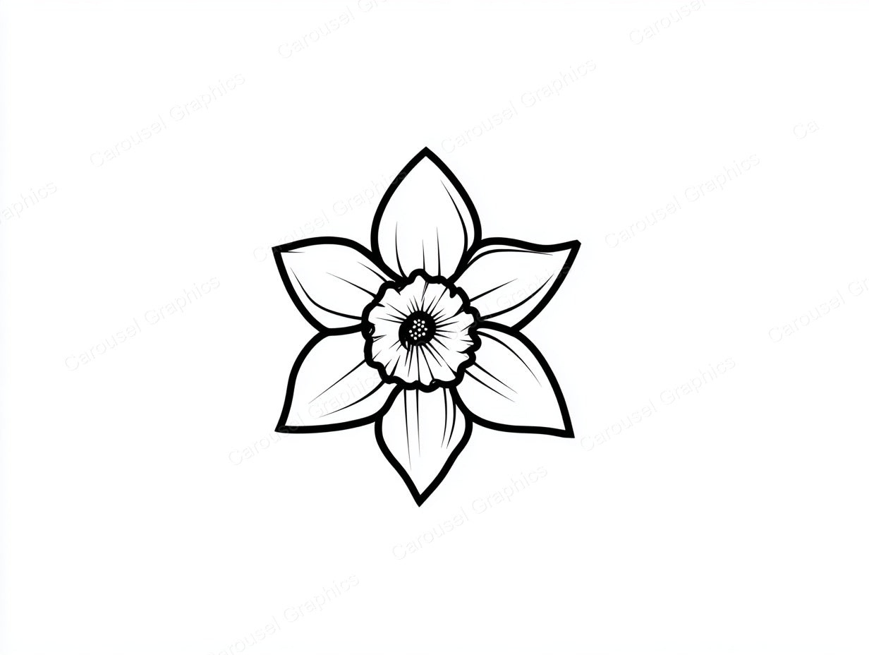 Daffodil Vector Graphic preview
