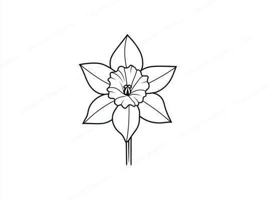 Daffodil Vector Graphic preview