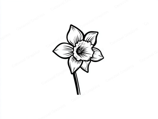 Daffodil Vector Graphic preview
