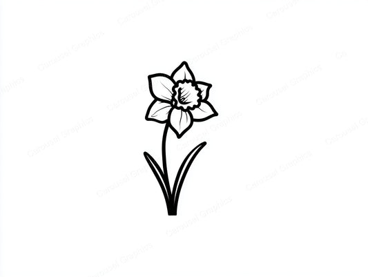 Daffodil Vector Graphic preview
