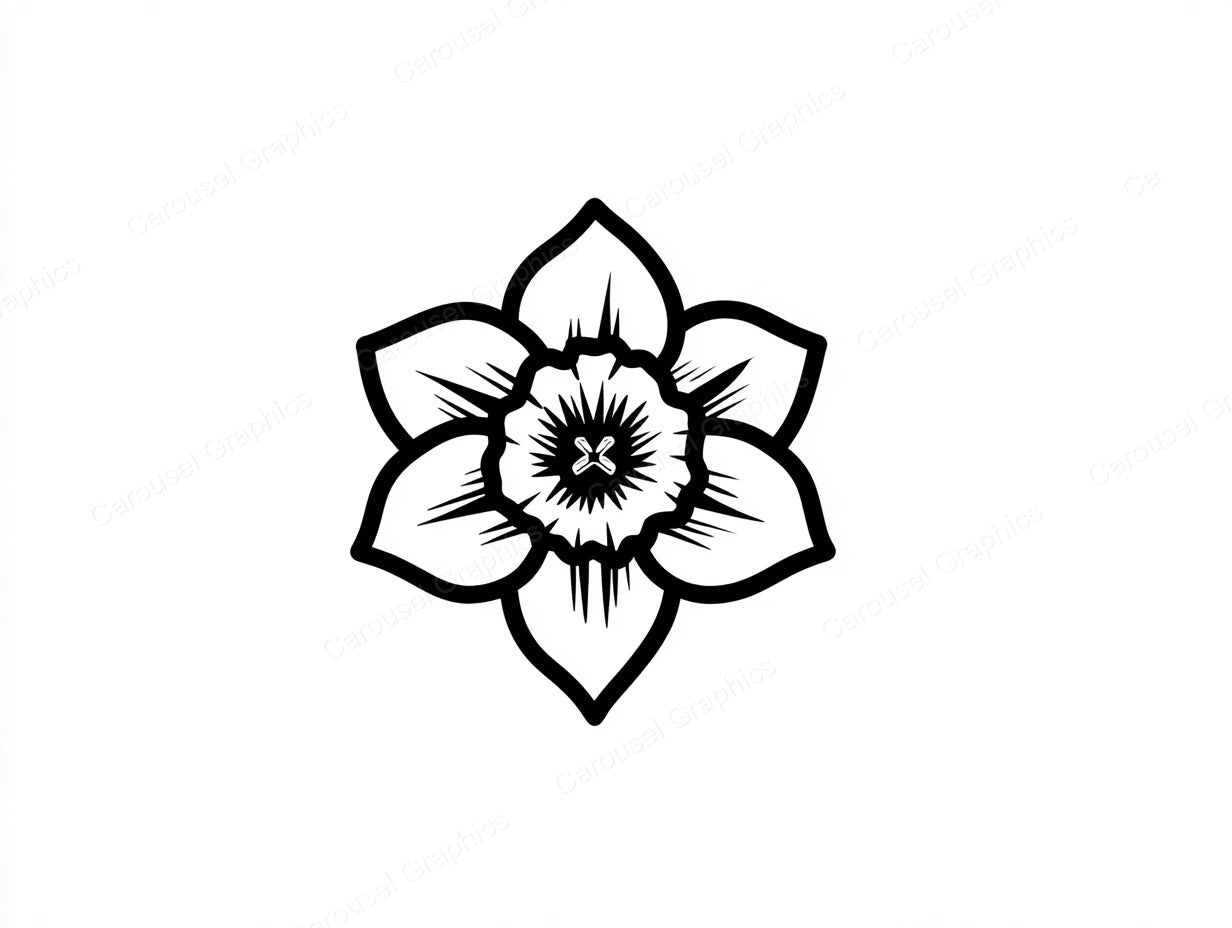 Daffodil Vector Graphic preview