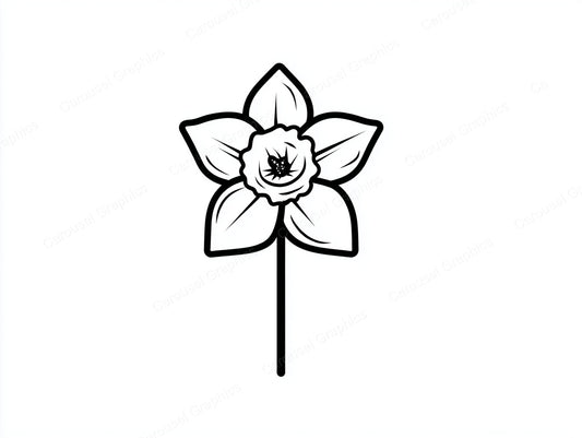 Daffodil Vector Graphic preview