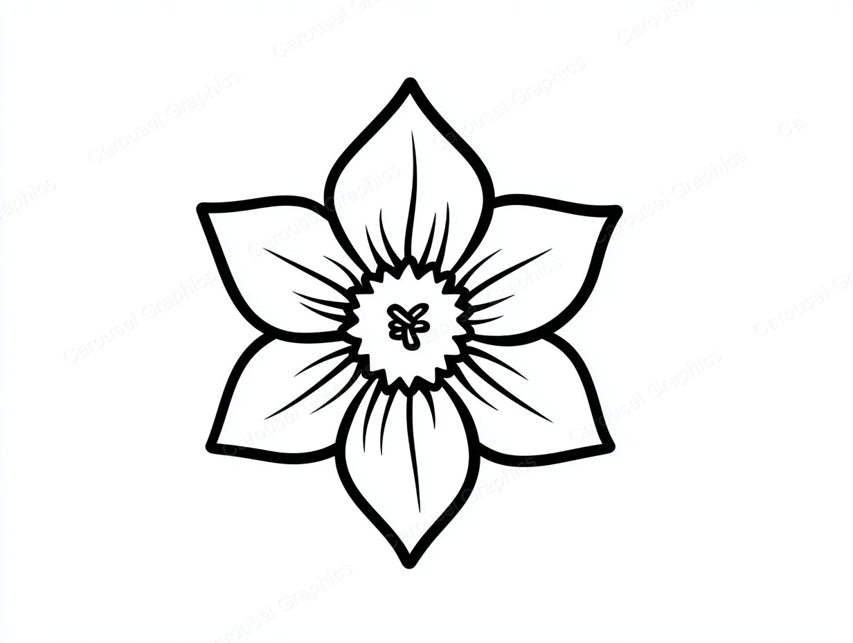 Daffodil Vector Graphic preview
