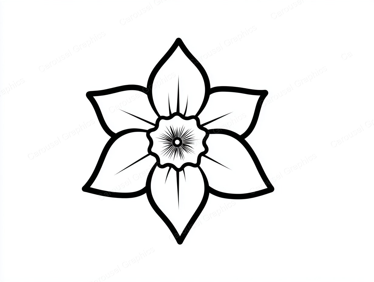 Daffodil Vector Graphic preview