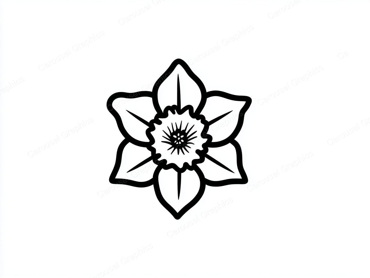 Daffodil Vector Graphic preview
