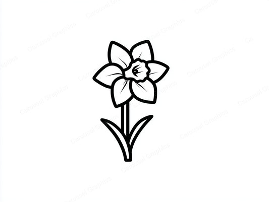 Daffodil Vector Graphic preview