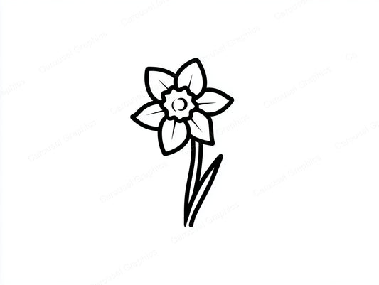 Daffodil Vector Graphic preview