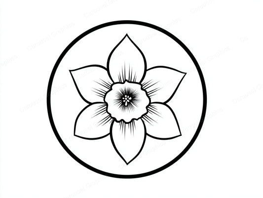 Daffodil Vector Graphic preview