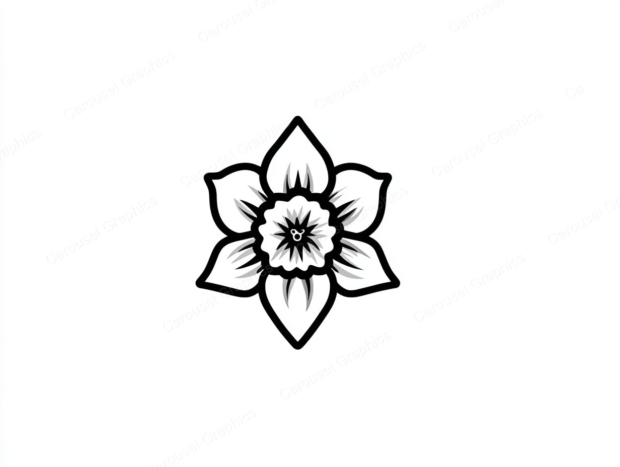 Daffodil Vector Graphic preview