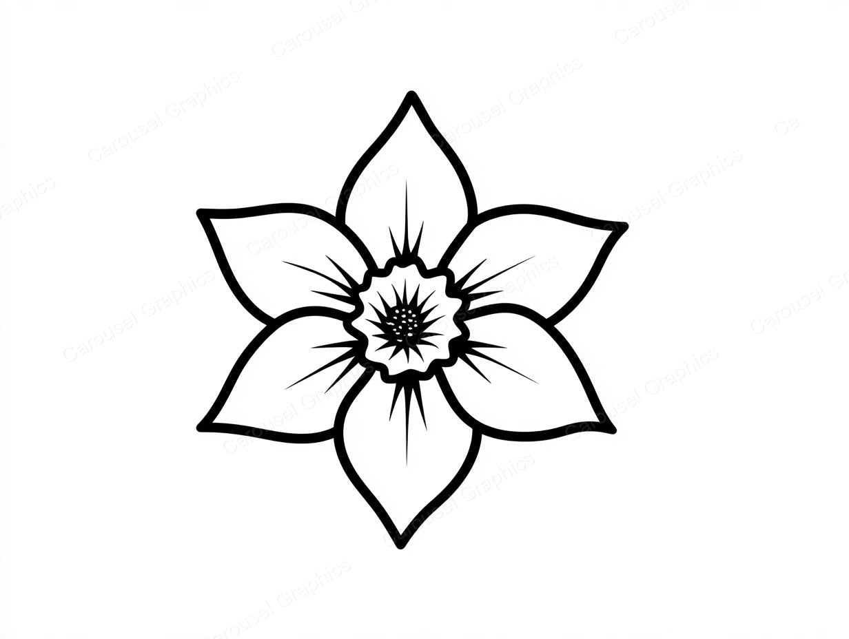 Daffodil Vector Graphic preview