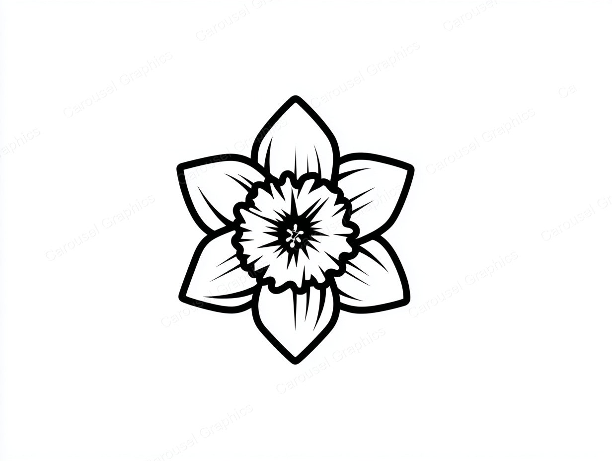 Daffodil Vector Graphic preview