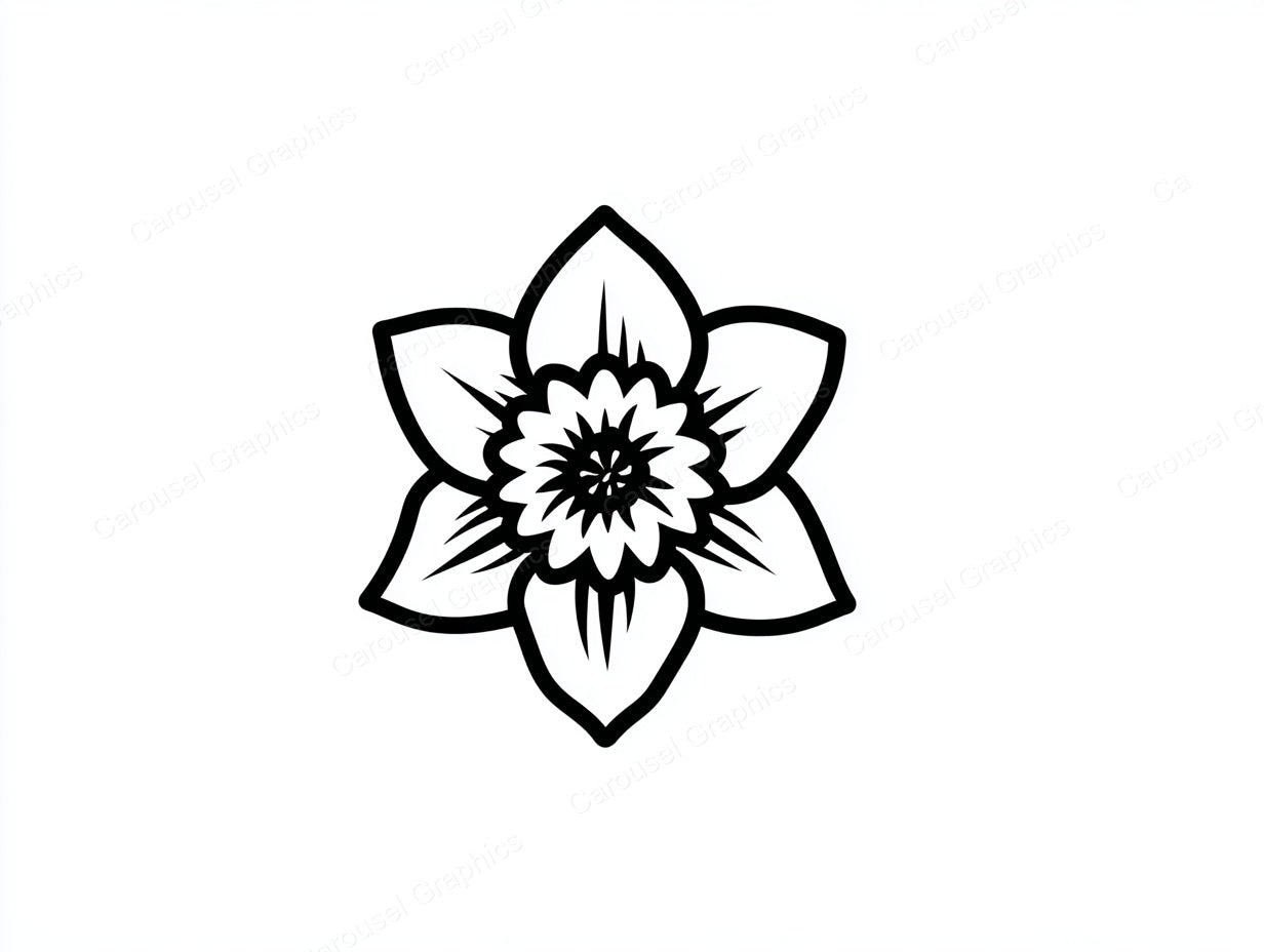 Daffodil Vector Graphic preview