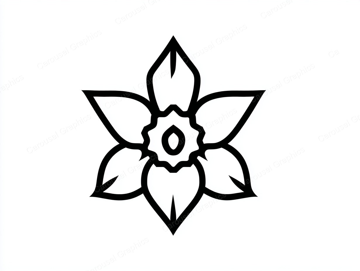 Daffodil Vector Graphic preview