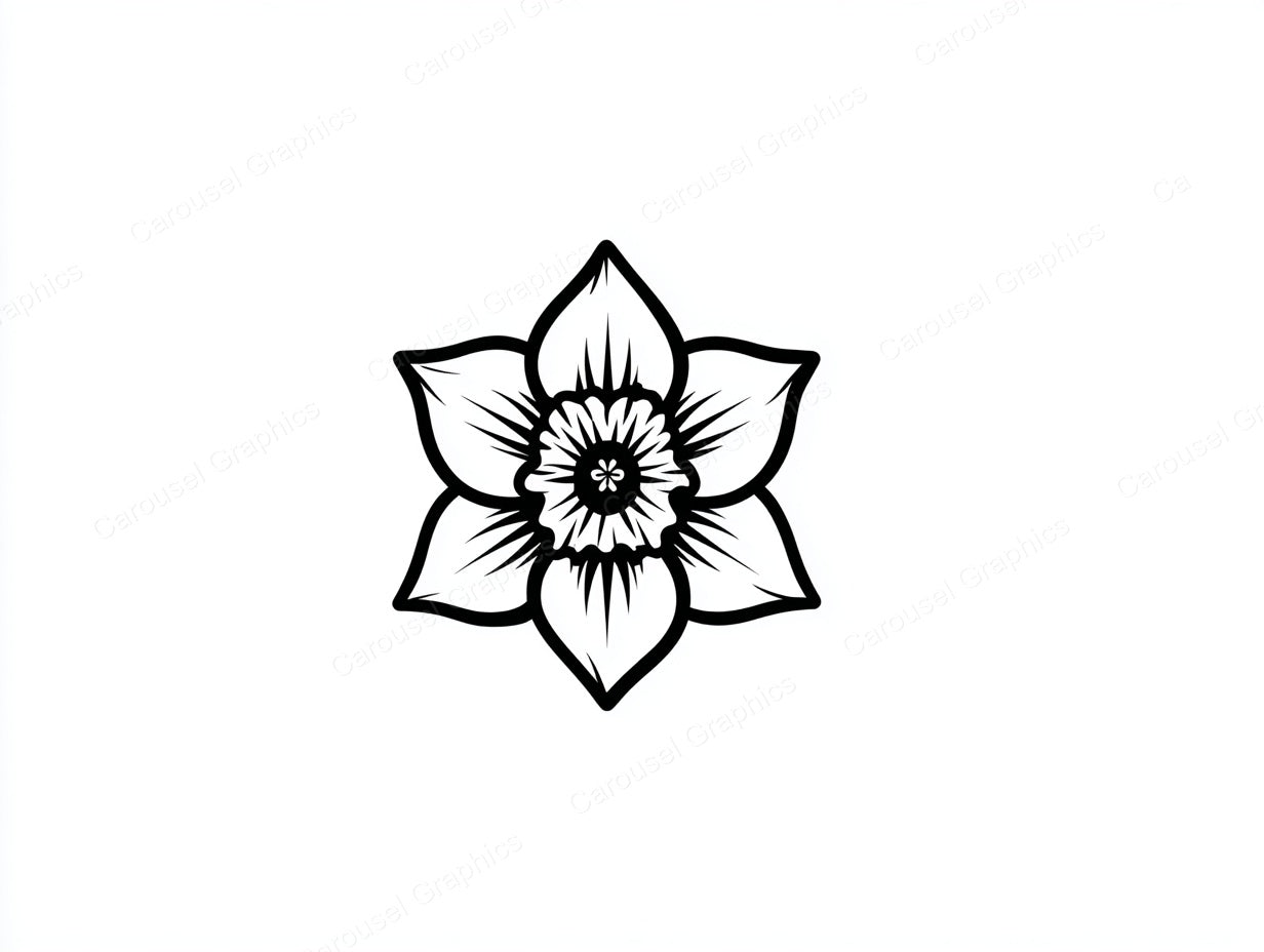 Daffodil Vector Graphic preview
