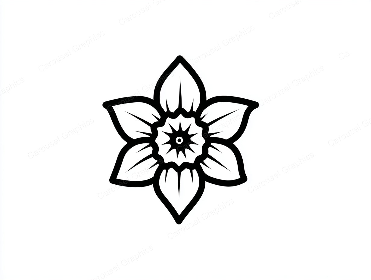 Daffodil Vector Graphic preview