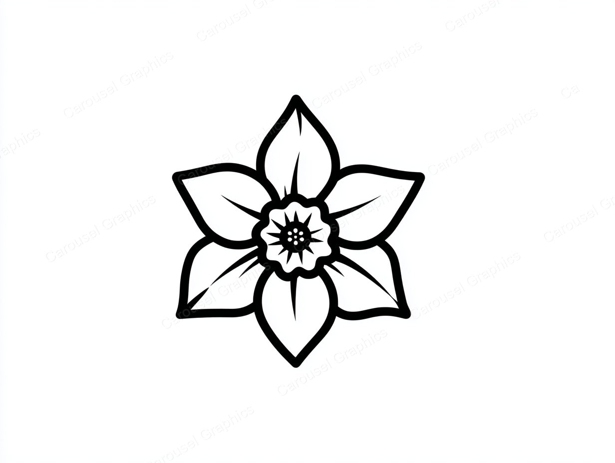 Daffodil Vector Graphic preview