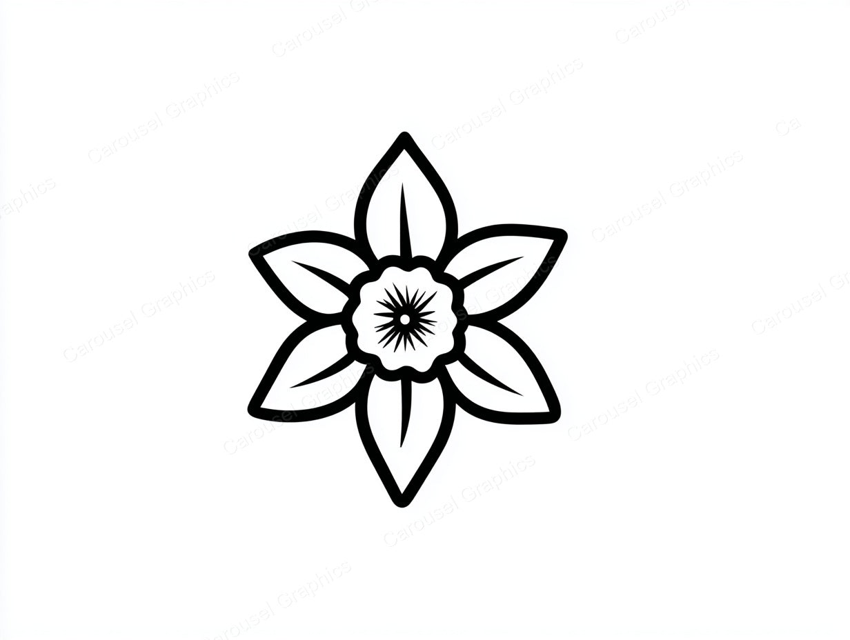 Daffodil Vector Graphic preview