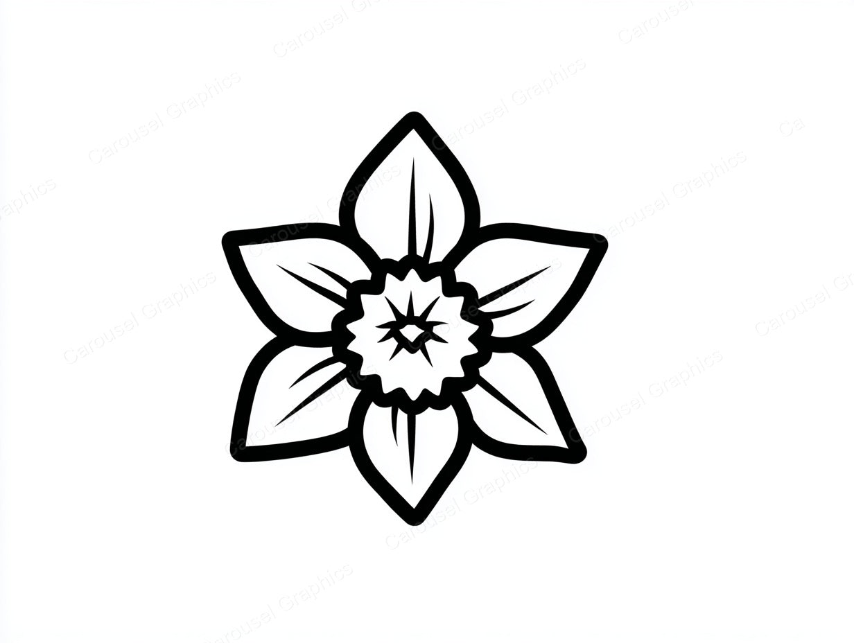 Daffodil Vector Graphic preview