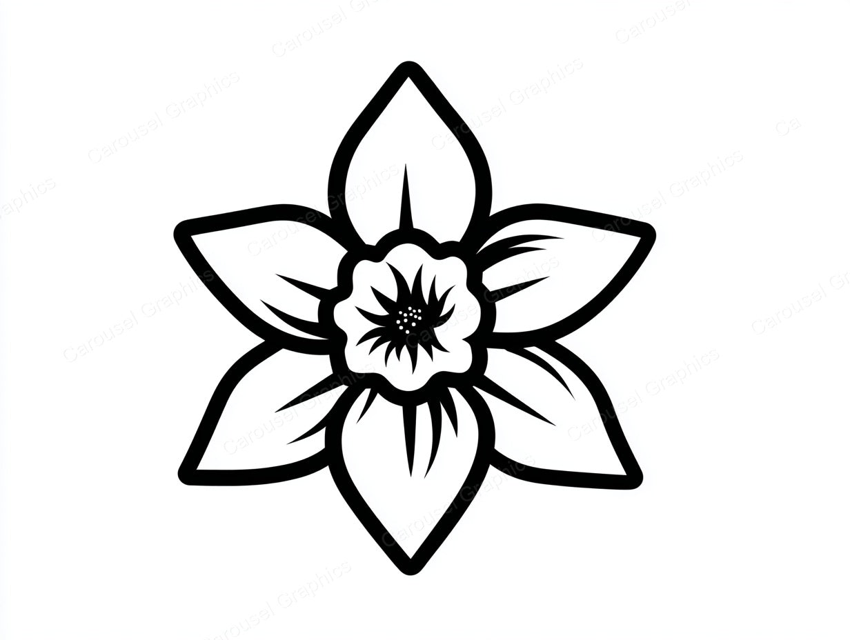 Daffodil Vector Graphic preview