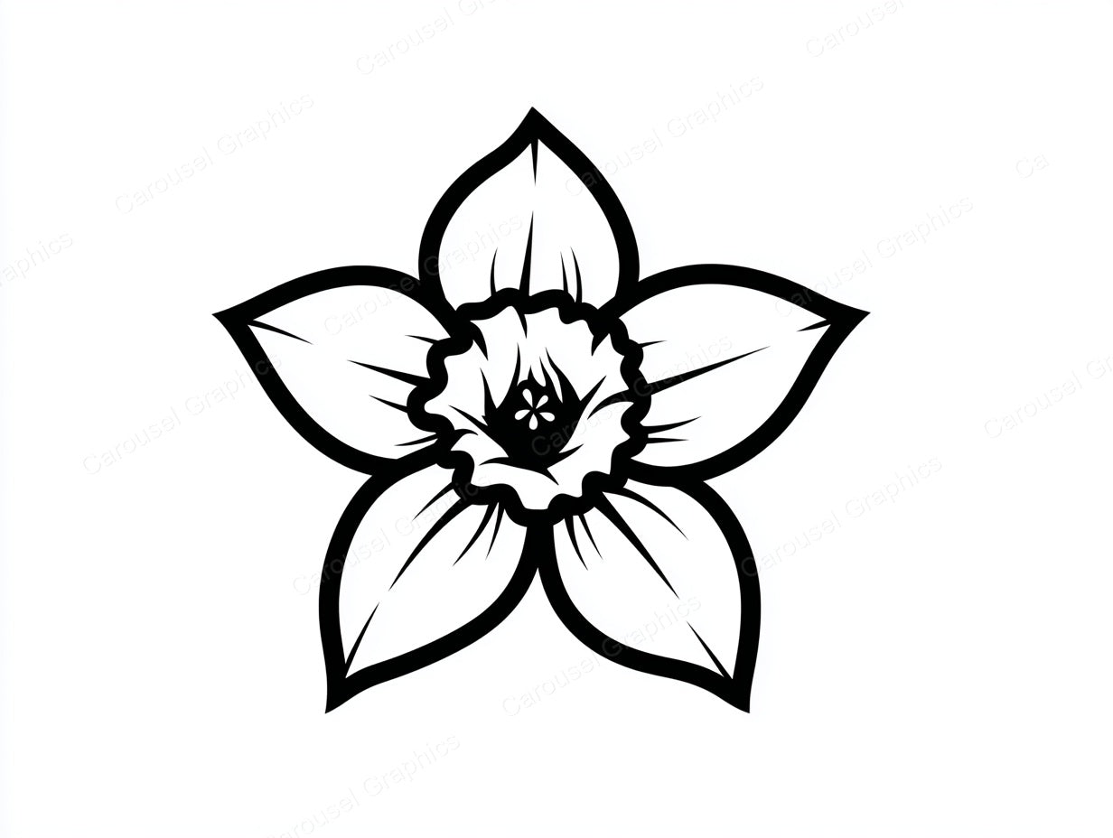 Daffodil Vector Graphic preview