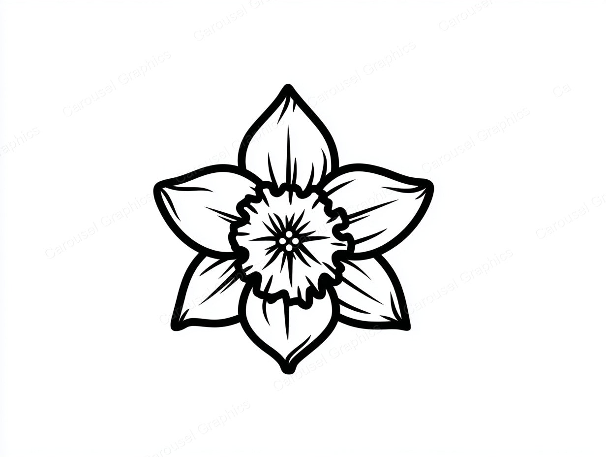 Daffodil Vector Graphic preview