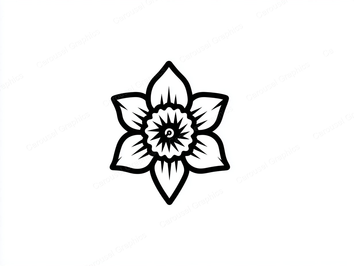 Daffodil Vector Graphic preview