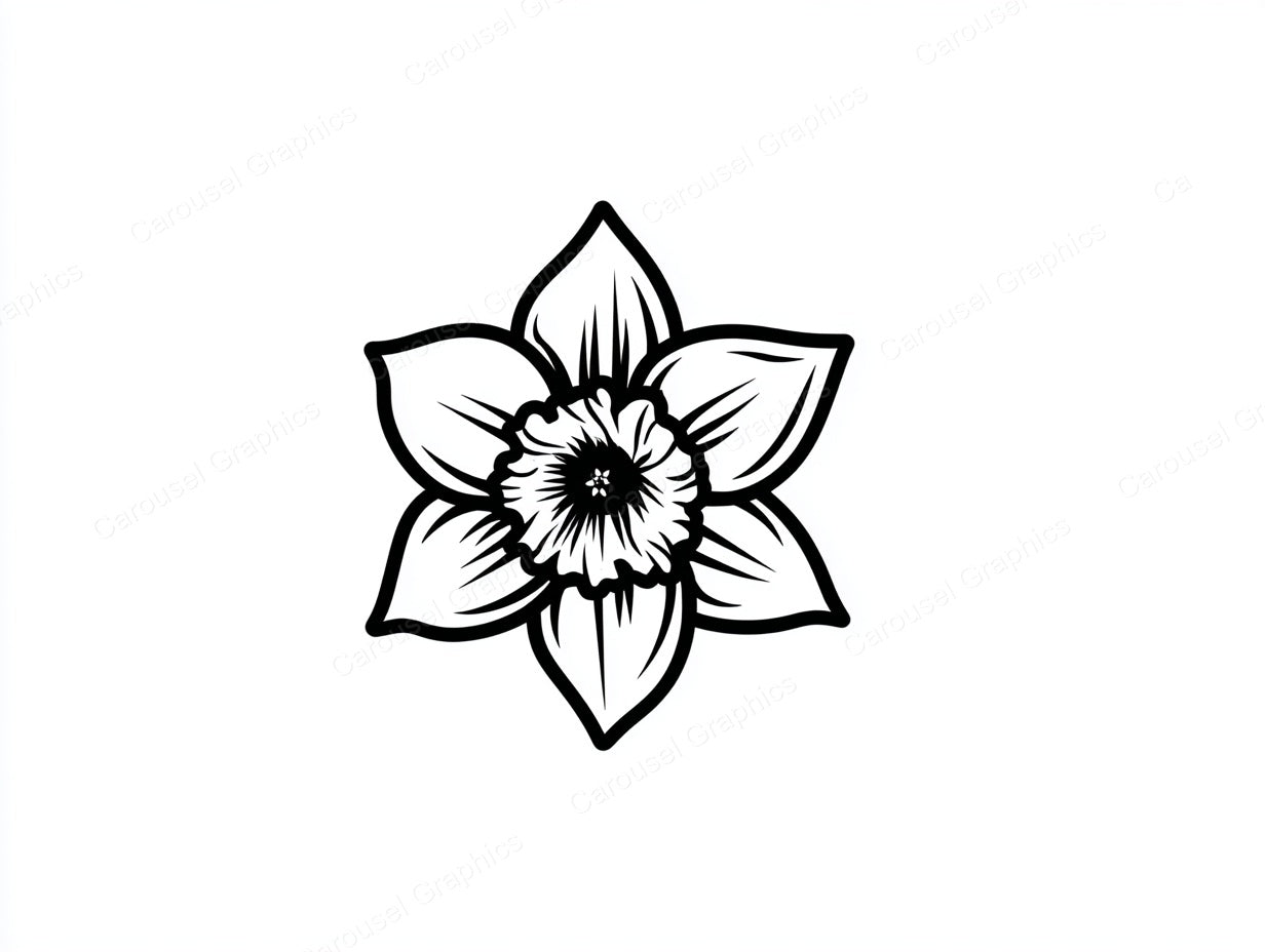 Daffodil Vector Graphic preview