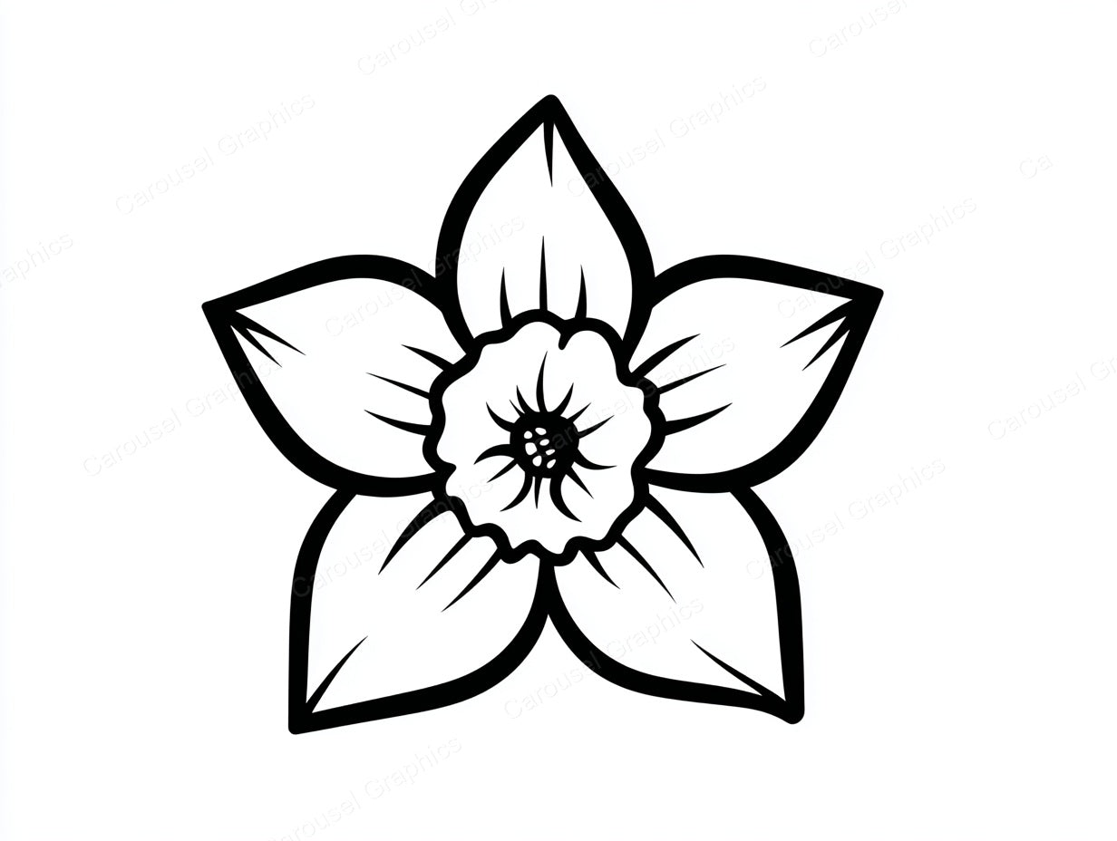 Daffodil Vector Graphic preview