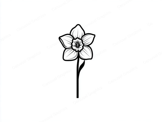Daffodil Vector Graphic preview