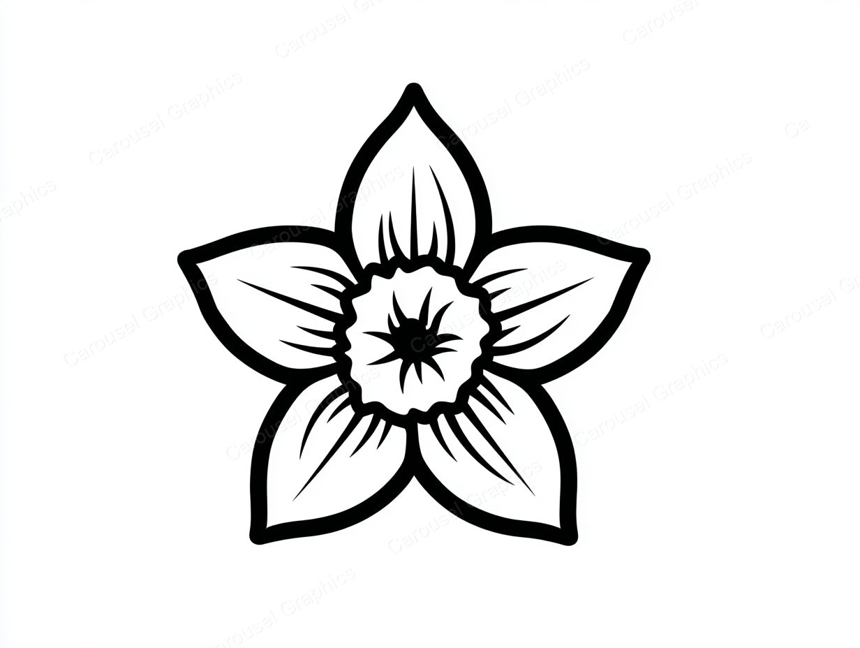Daffodil Vector Graphic preview