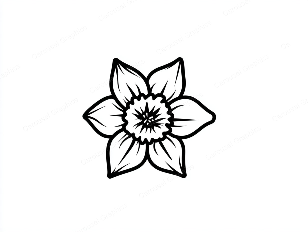 Daffodil Vector Graphic preview