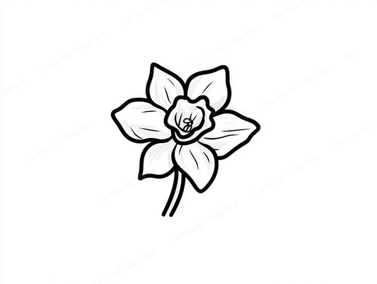 Daffodil Vector Graphic preview