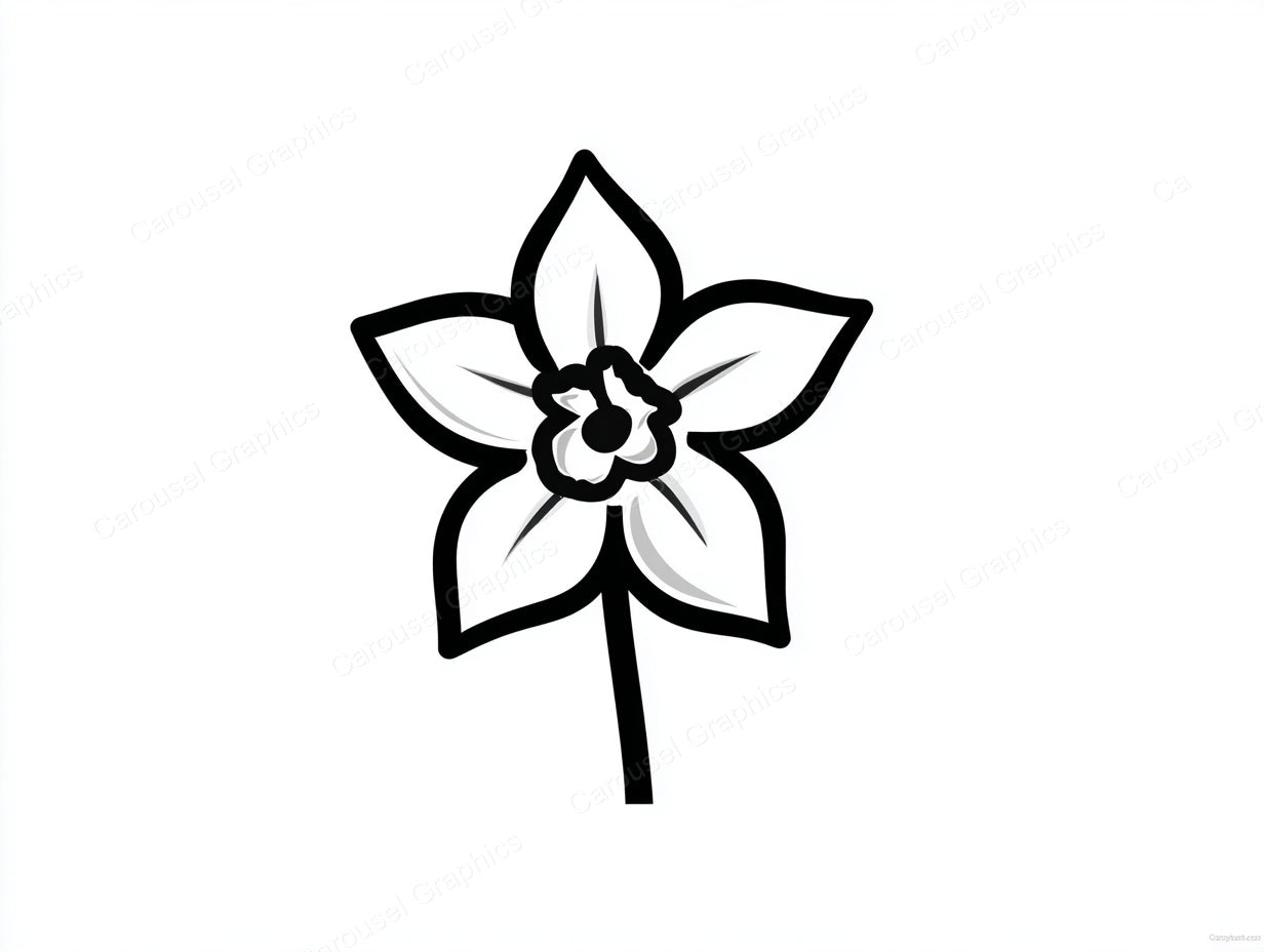 Daffodil Vector Graphic preview