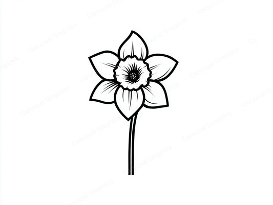Daffodil Vector Graphic preview