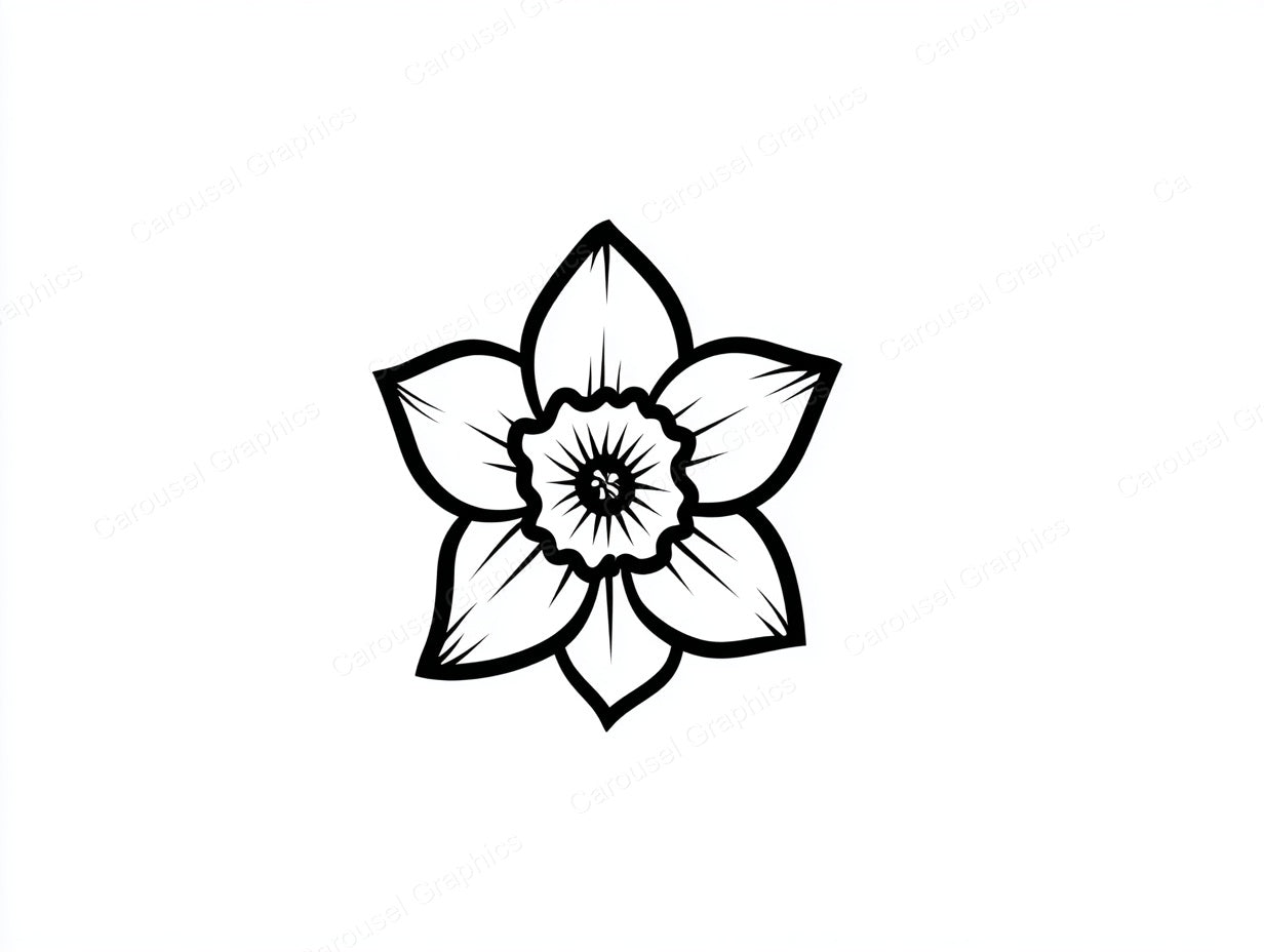 Daffodil Vector Graphic preview
