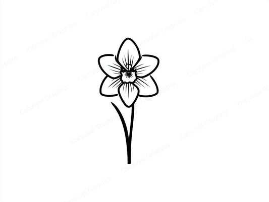 Daffodil Vector Graphic preview