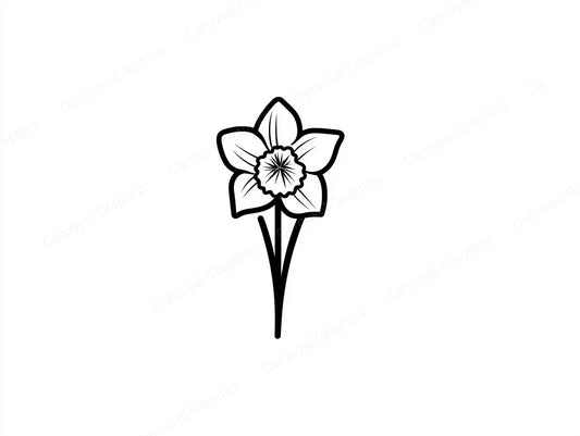 Daffodil Vector Graphic preview